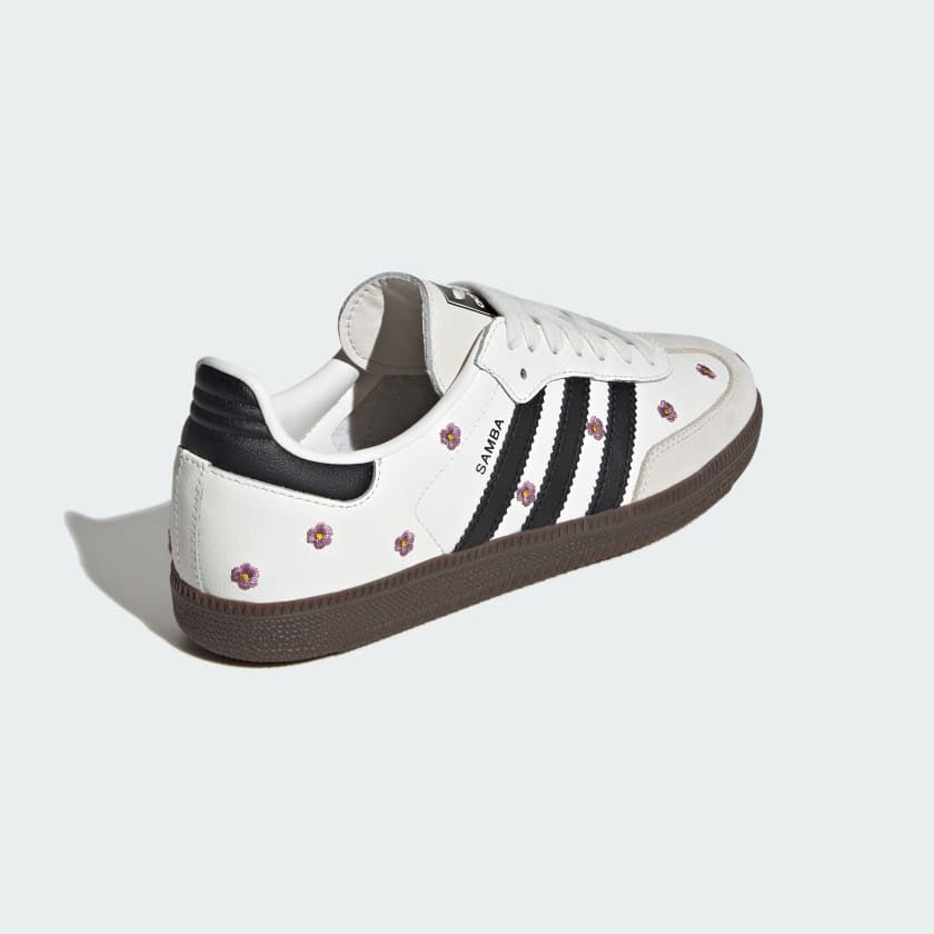 Adidas Samba OG Light Purple Floral Cloud White Black