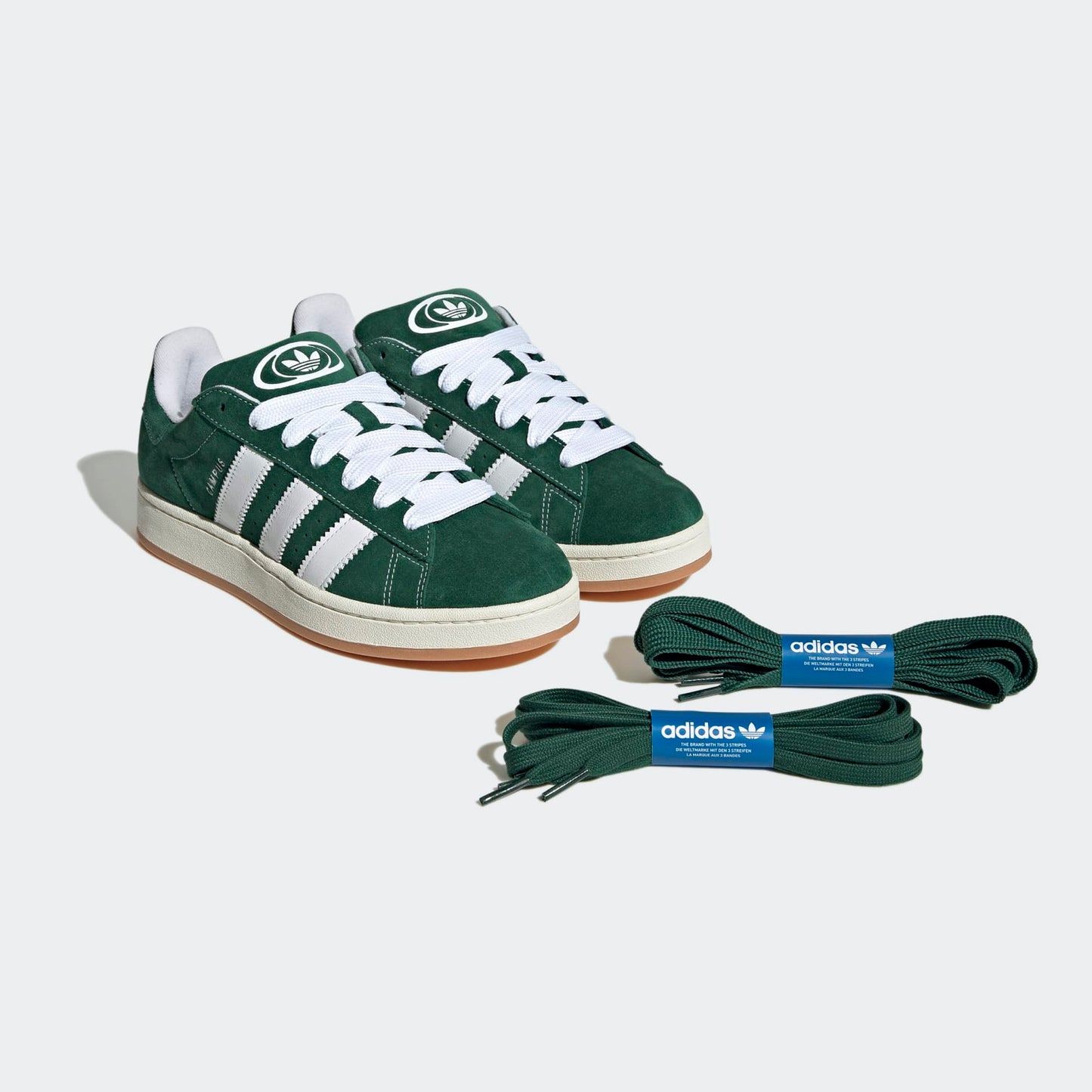 Adidas Campus00 Dark Green / Cloud White / Off White