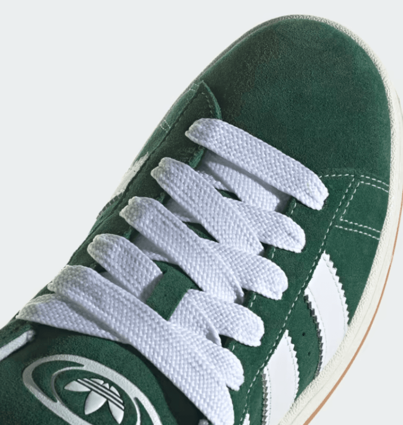 Adidas Campus 00s Dark Green Cloud White - Image 5