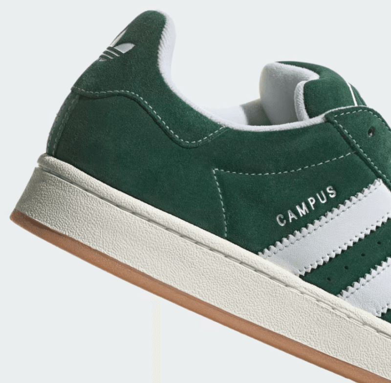 Adidas Campus 00s Dark Green Cloud White - Image 8