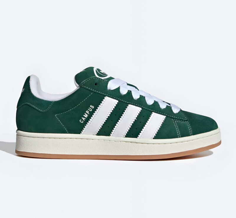 Adidas Campus 00s Dark Green Cloud White