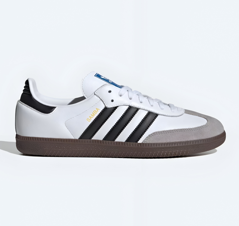 Adidas Samba ADV Shoes - WhiteBlackGum -