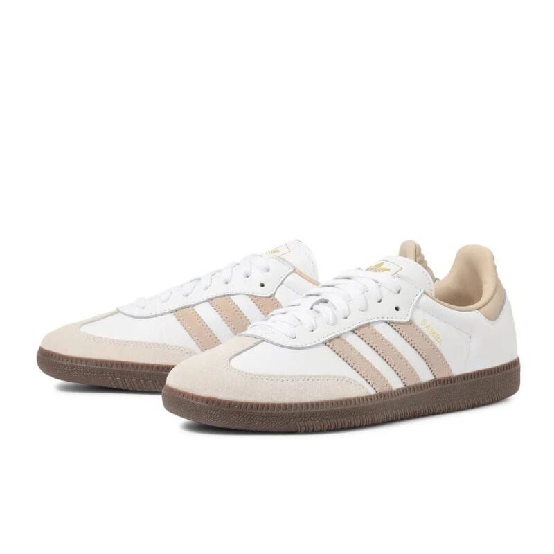 Adidas Samba OG 'White Beige Gum' JI0218 - Image 3