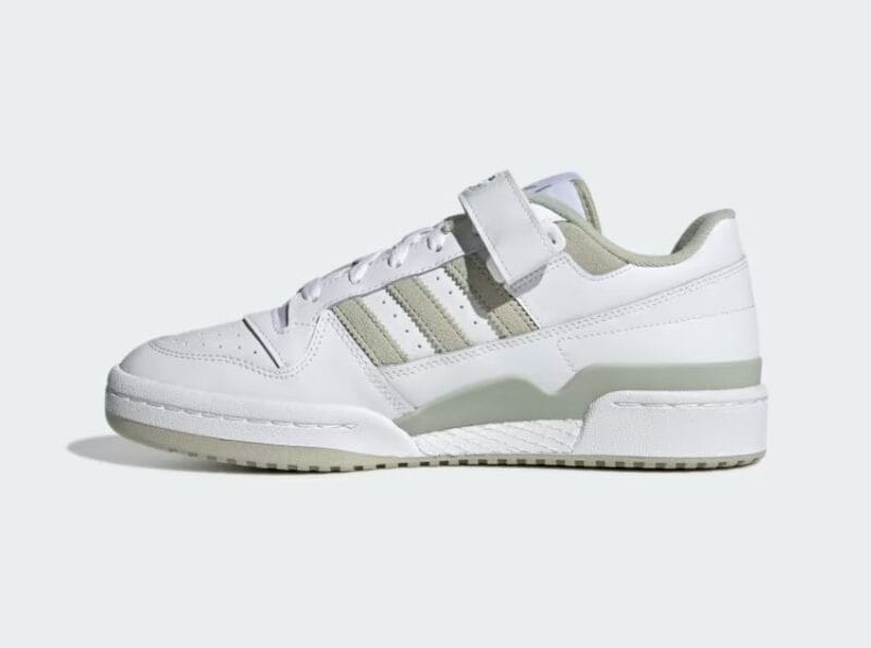 Adidas Forum Low 'White Halo Green' - Image 2