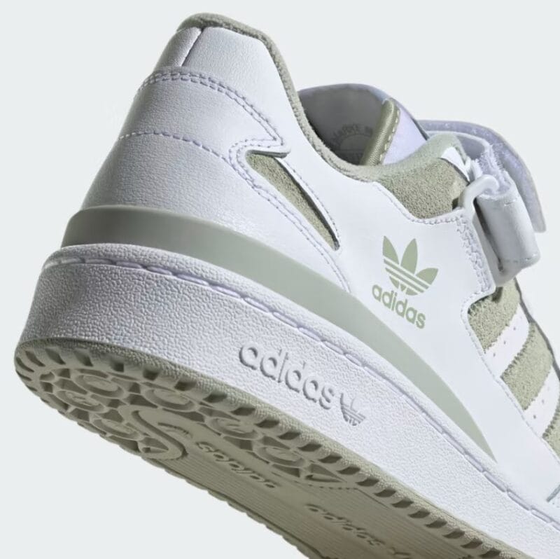 Adidas Forum Low 'White Halo Green' - Image 7