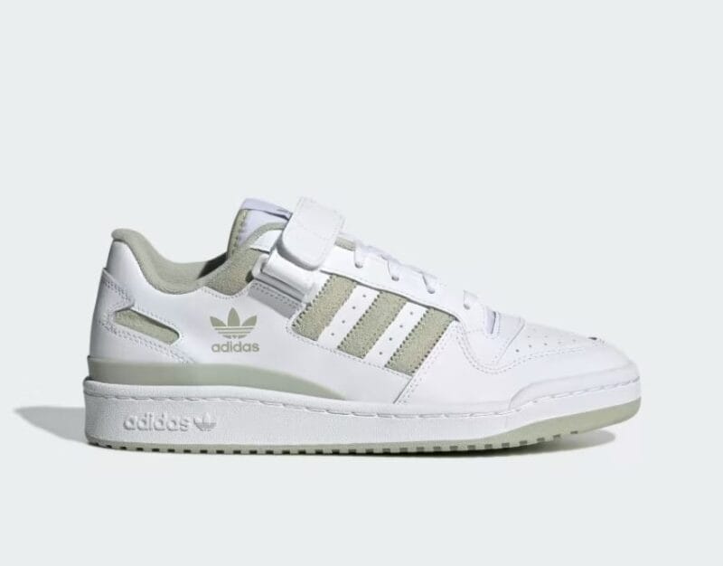 Adidas Forum Low 'White Halo Green' - Image 8