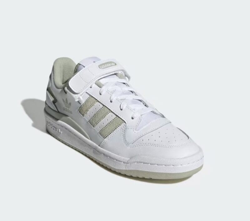 Adidas Forum Low 'White Halo Green' - Image 4