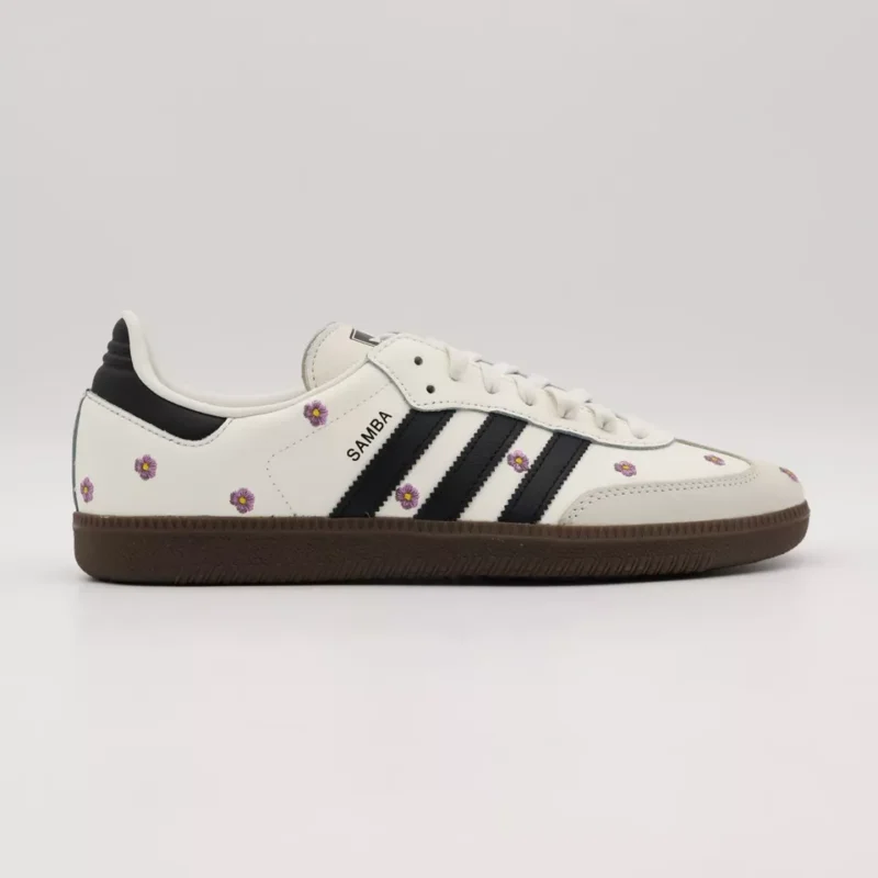 Adidas Samba OG Light Purple Floral Cloud White Black - Image 10