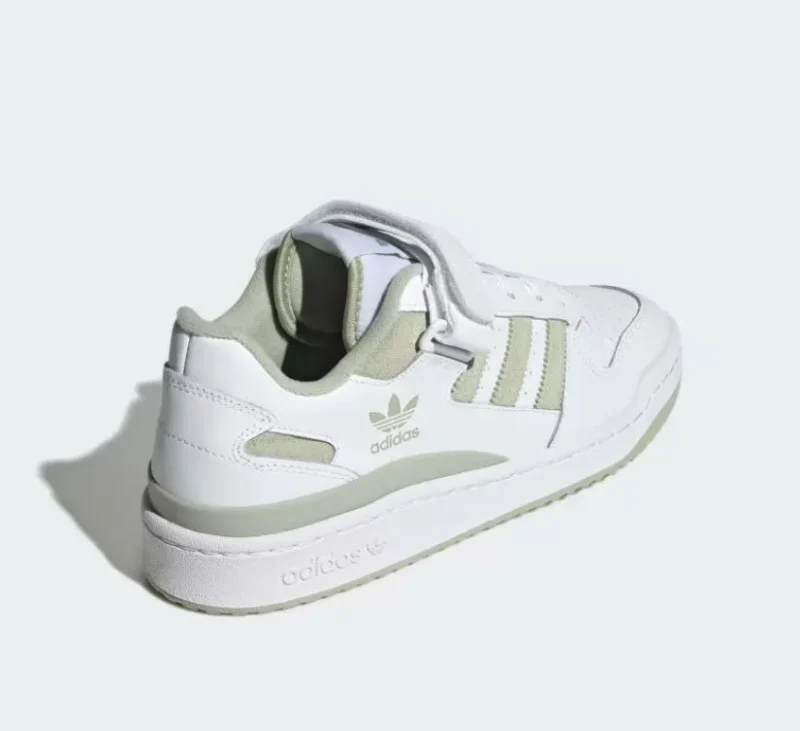 Adidas Forum Low 'White Halo Green' - Image 3