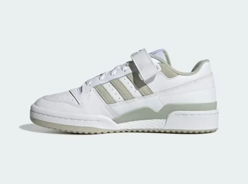 Adidas Forum Low 'White Halo Green' - Image 5