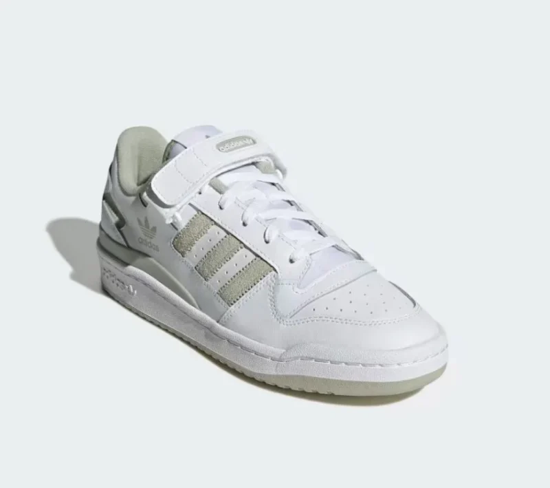 Adidas Forum Low 'White Halo Green' - Image 2