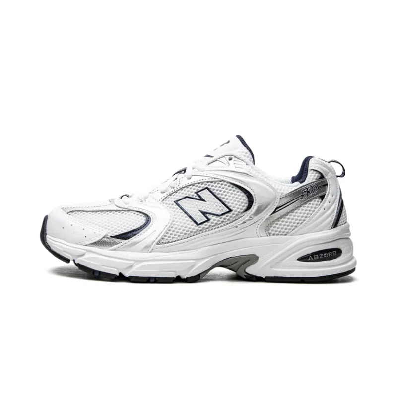 NEW BALANCE 530 Navy White Blue - Image 3